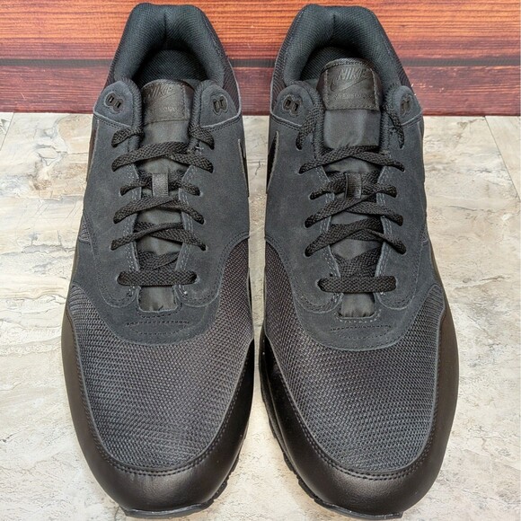 Nike Air Max 1 Essential Men\'s size 19 Triple Black Anthracite Shoes FZ5808-006 main image 4
